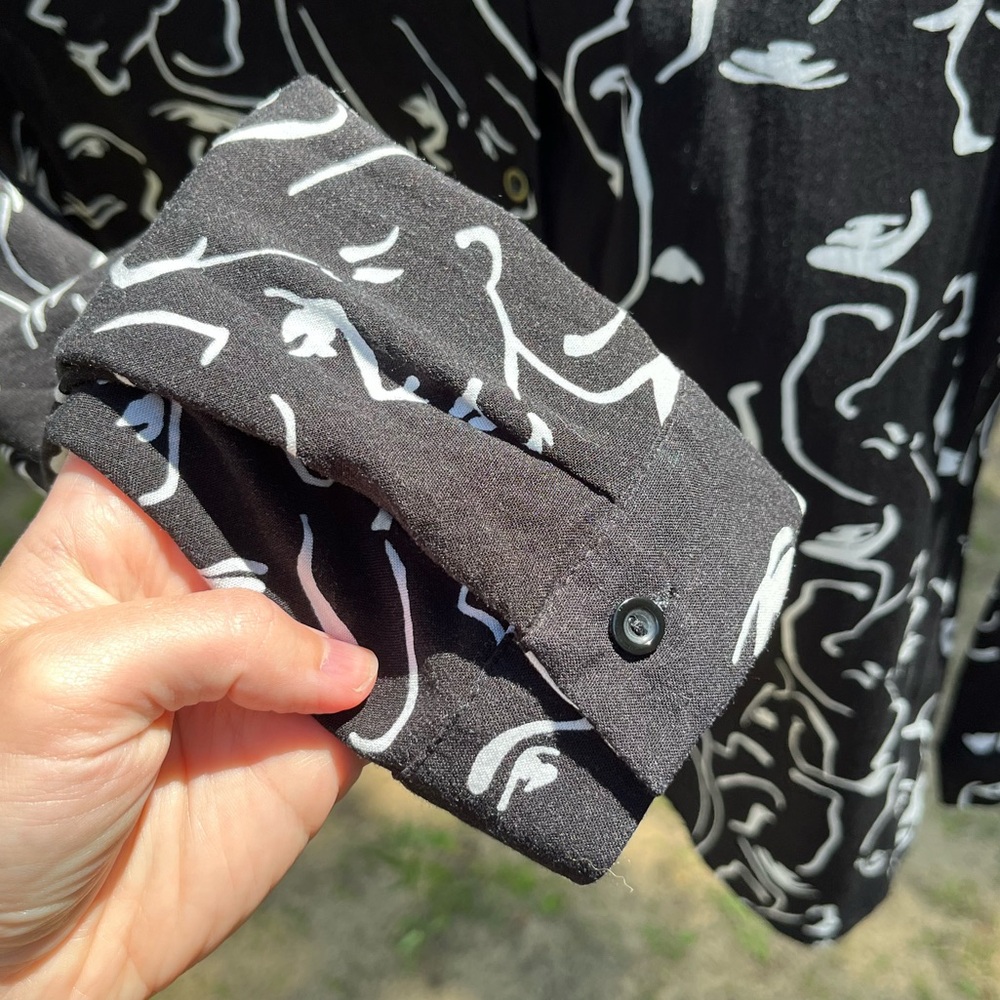 Big Dart Faces Blouse - image 8